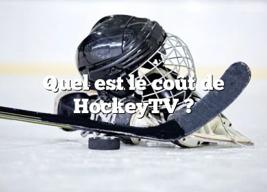 Quel est le coût de HockeyTV ?